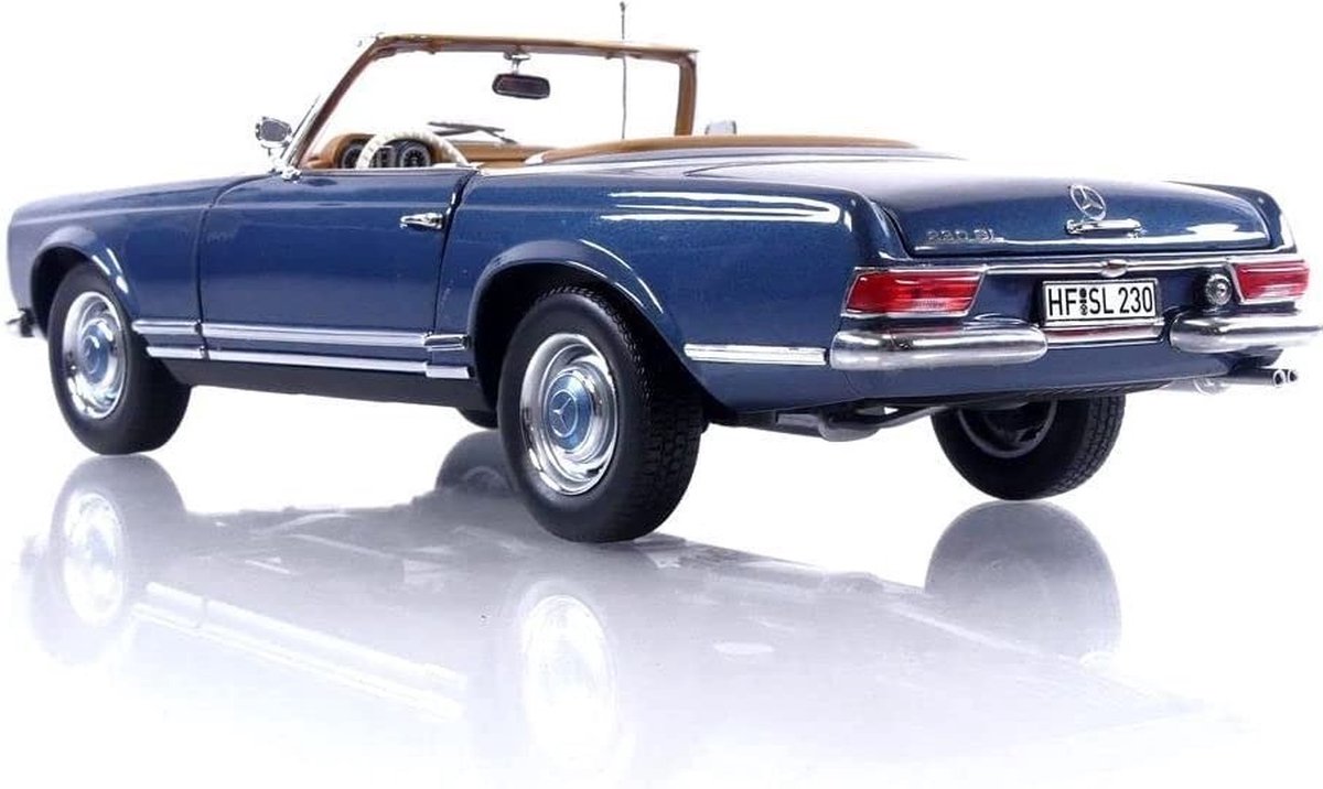 Miniature Norev Mercedes 230 SL – Couleur Or, échelle 1:18 (occasion)