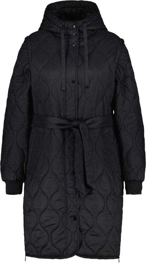 killtec Dames functionele parka/gewatteerde parka met afritsbare capuchon - GW 13 WMN QLTD PRK, aquaverde, 36, 37503-001 killtec Dames functionele parka/gewatteerde parka met afritsbare capuchon - GW 13 WMN QLTD PRK, aquaverde, 36, 37503-001