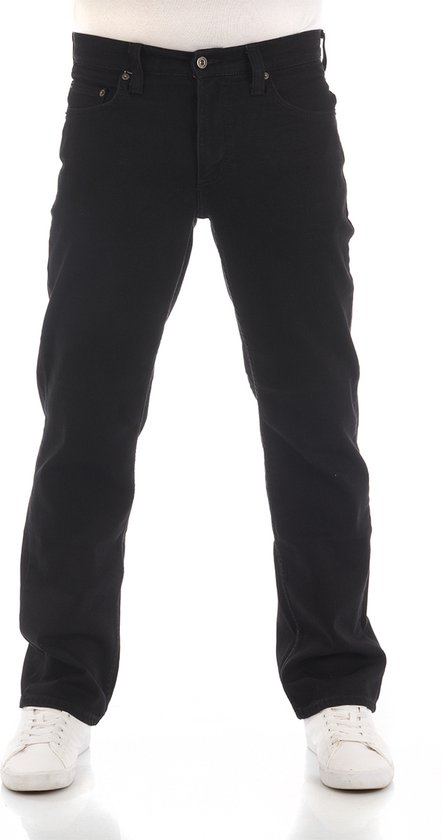 MUSTANG Herenjeans Style Big Sur, zwart, 42W / 32L