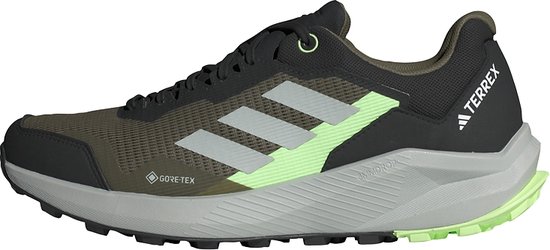 adidas TERREX Terrex Trail Rider GORE-TEX Trail Running Schoenen - Unisex - Groen- 44 2/3