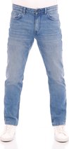 Tom Tailor Heren Jeans Broeken Marvin regular/straight Fit Blauw Volwassenen Denim Jeansbroek Spijkerbroek heren