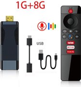 S96 Stick Smart Android Tv Stick 4K Hd Stem Afstandsbediening Dual Wifi Met Bt5.0 Android 10.0 H313 Tv Box 2G 16G 1G