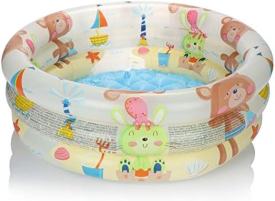 Opblaasbaar kinderzwembad 100 x 70 cm - Veilig en duurzaam voor