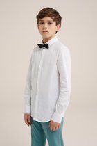 Chemise Blanche Garçon Vertbaudet – Manches Longues, Popeline Coton – Pour Fêtes Et Occasions