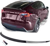 Geschikt voor Tesla Model Y Achterklep Performance Extention Lip Styling Spoiler Hoogglans Zwart