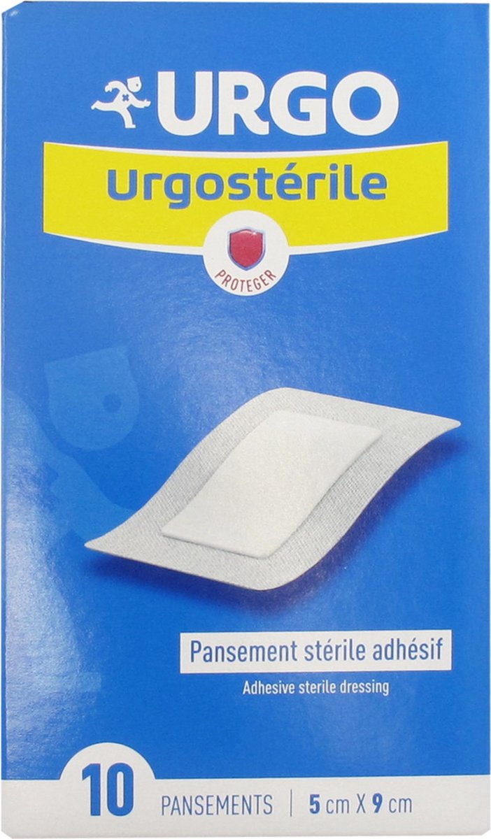 Goedkoopste Urgo Steriel Klevend Steriel Verband 5 x 9 cm 10 Verbandmiddelen