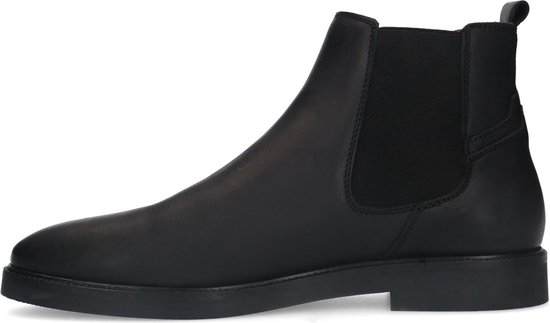 Sacha - Heren - Zwarte leren chelsea boots - Maat 43