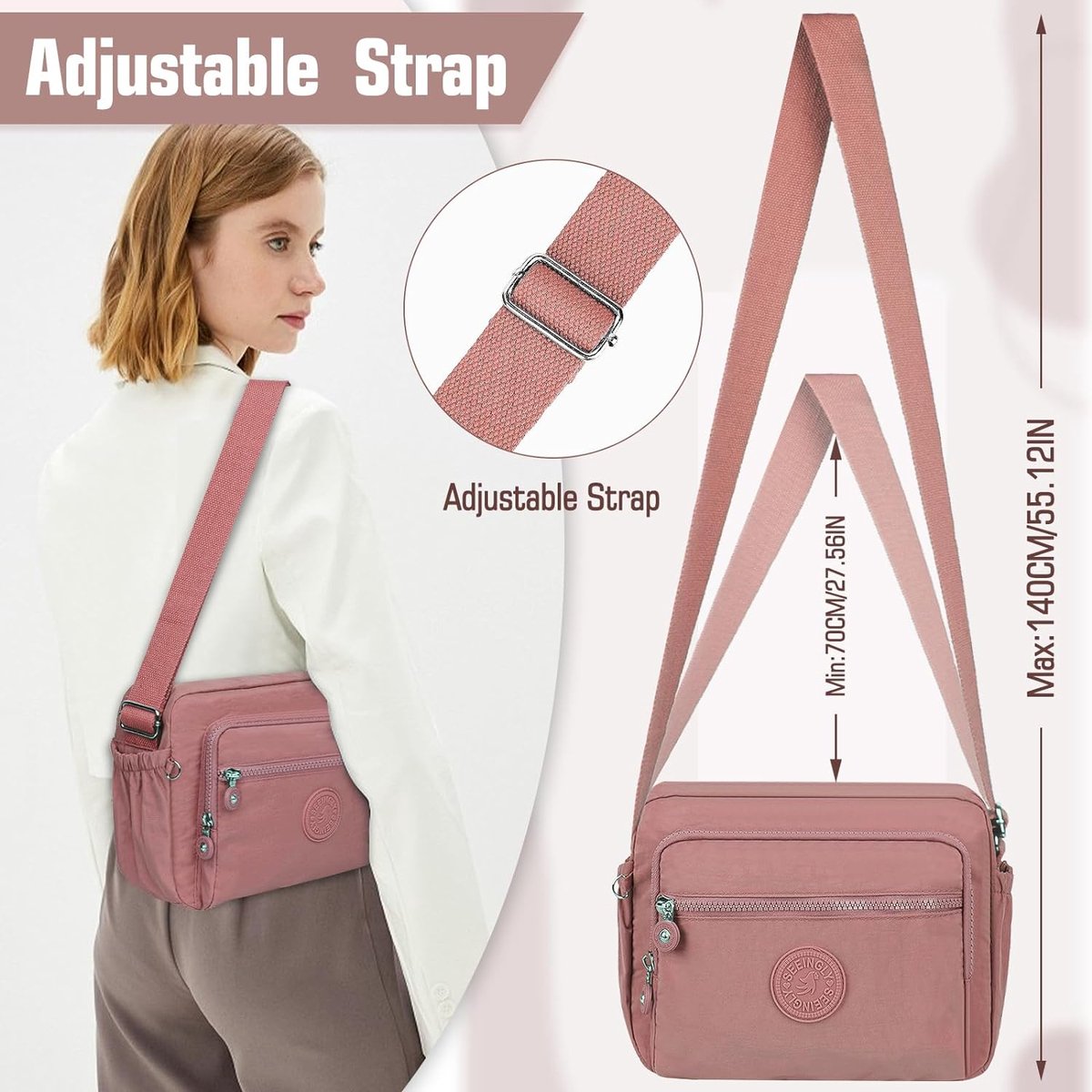 Dames Tassen PU-nahka Schoudertas Crossbodytas Tas met bo
