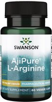 Swanson - Aminozuur - Ajipure® L-Arginine - Farmaceutische kwaliteit - 500 mg - 60 vegetarische capsules