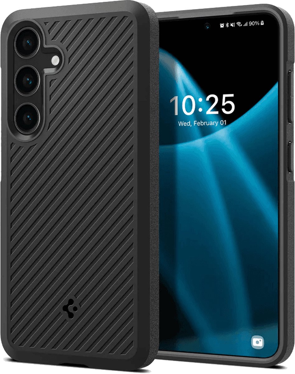 Spigen Hoesje Geschikt voor Samsung Galaxy S24 - Core Armor Case - Zwart