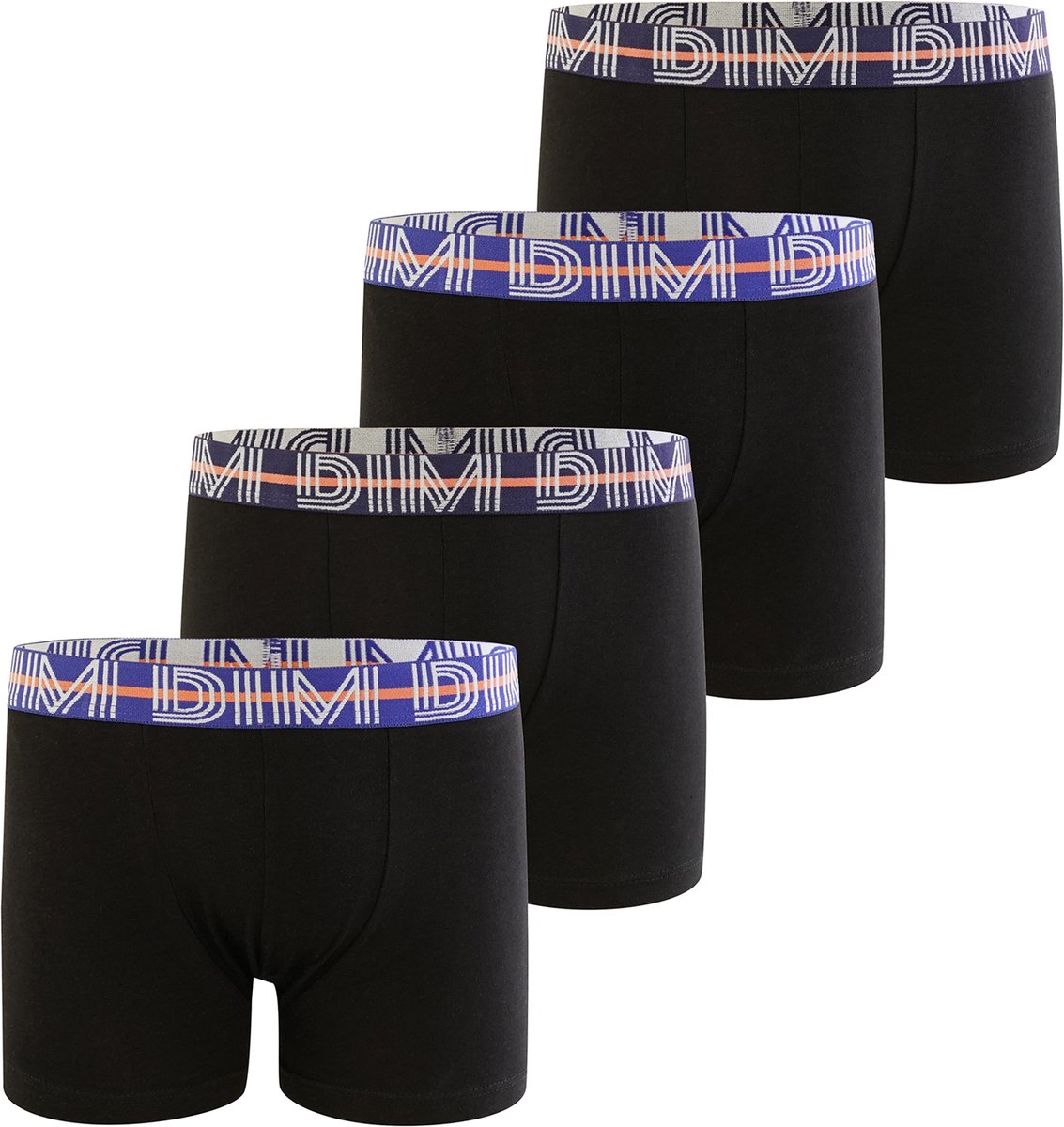 Dim Korte short - 4 Pack Zwart - 096S-0HZ - 110 - Mannen