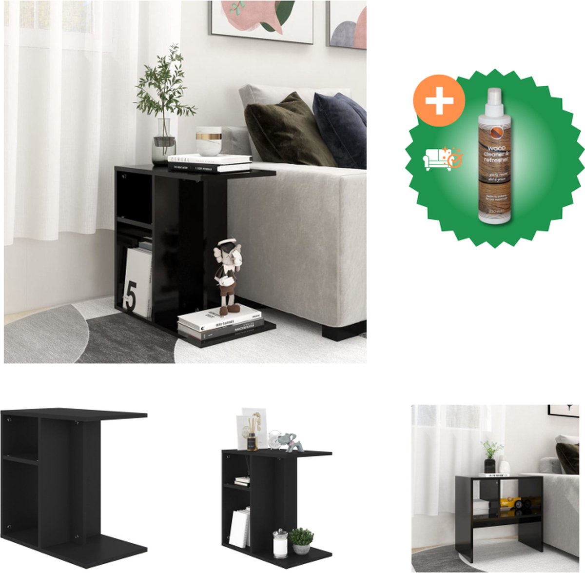 Industriële Eettafel 160 Cm Eiken Look Gelamineerd Houtmateriaal Met Zwart X Onderstel