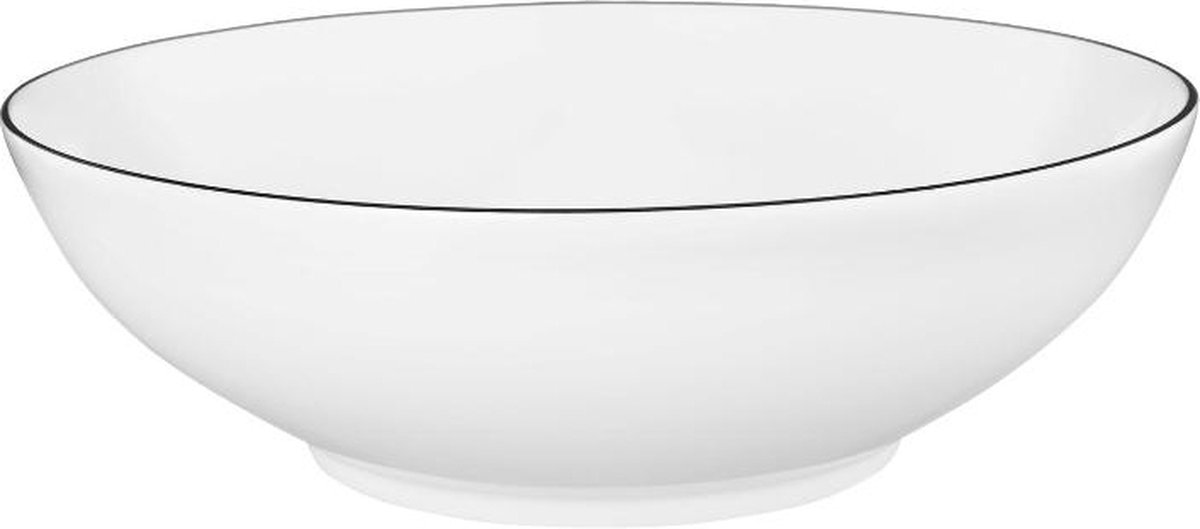 Seltmann Weiden Lido Black Line Kom rond d: 23 cm / h: 7 cm / 1,7 L