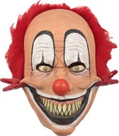 Partychimp Verkleedmasker Tweezer Clown Halloween Masker voor bij Halloween Kostuum Volwassenen - Latex Beige One-size