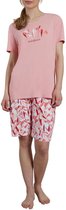 Götzburg Pyjama korte broek - 415 Pink - maat 38 (38) - Dames Volwassenen - 100% katoen- 250156-4009-415-38
