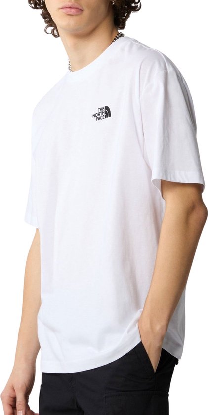 Oversized Simple Dome T-shirt Mannen - Maat S