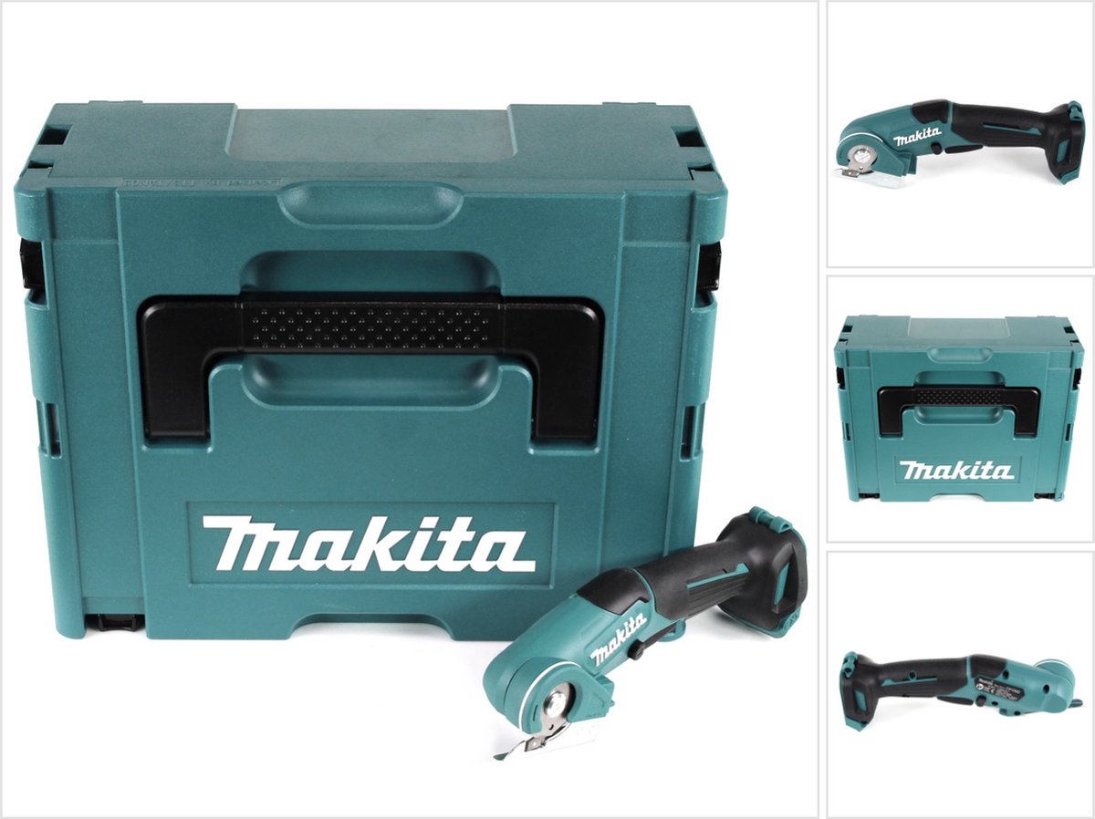 Makita CP 100 DZJ 10,8 V accu universele schaar Multi-Cutter Solo in Makpac - zonder accu, zonder oplader