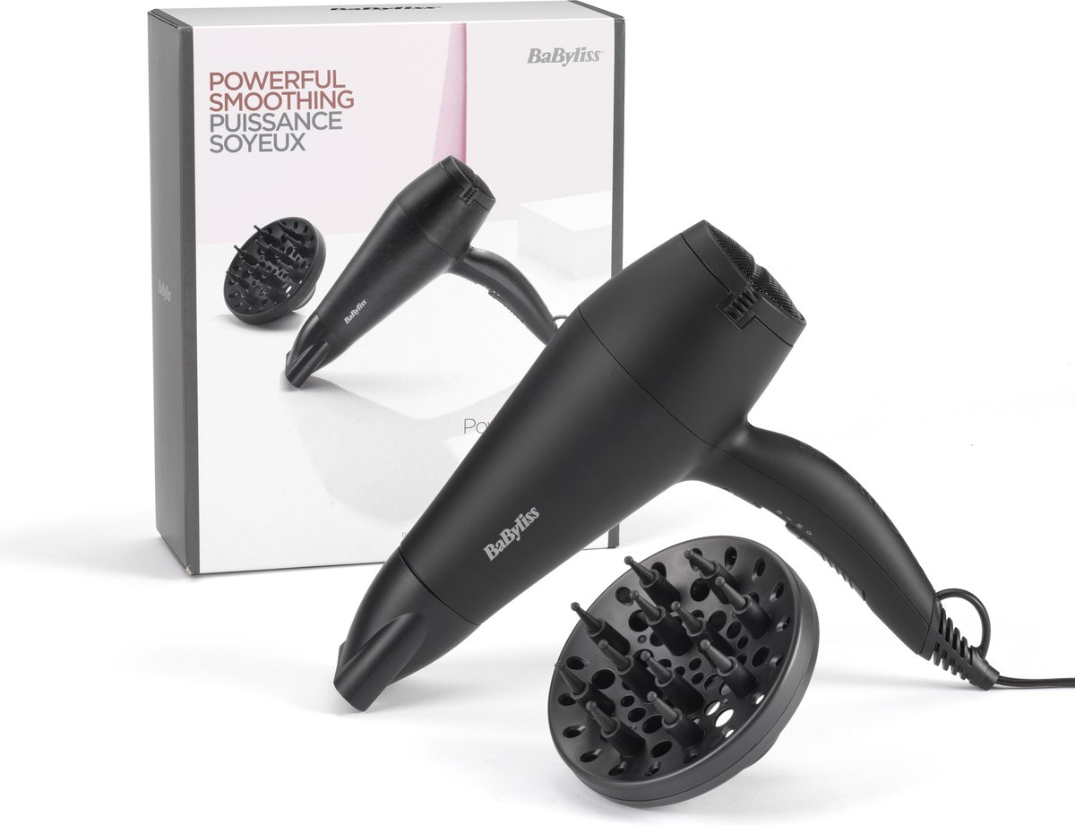 BaByliss Power Smooth D215DE 2200 W met diffuser thumbnail 5