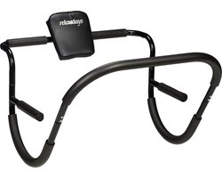 buikspiertrainer - ab trainer - 68,5 x 69 x 65 cm - sit-ups - zwart
