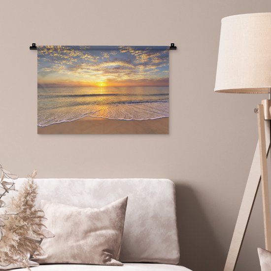 Tapisserie - Plage - Couleurs - Soleil - 60x40 cm - Tapisserie