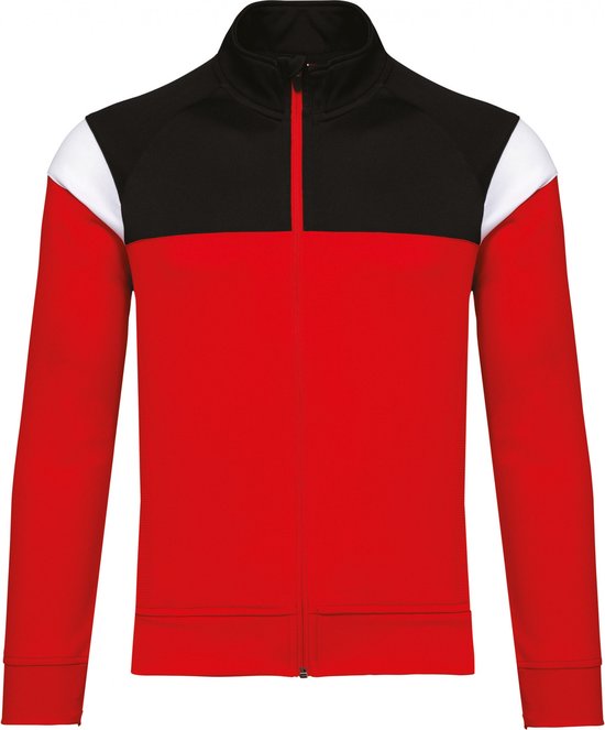 Jas Kind 12/14 years (12/14 ans) Proact Lange mouw Sporty Red / Black 100% Polyester
