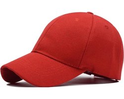 CHPN - Cap - Pet - Baseball pet - Hoofddeksel - Rood - Rode pet - Universeel - Zonnewering