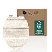 instmaier toiletzitting - MDF hout - duurzaam met FSC-certificering - Berkenhout