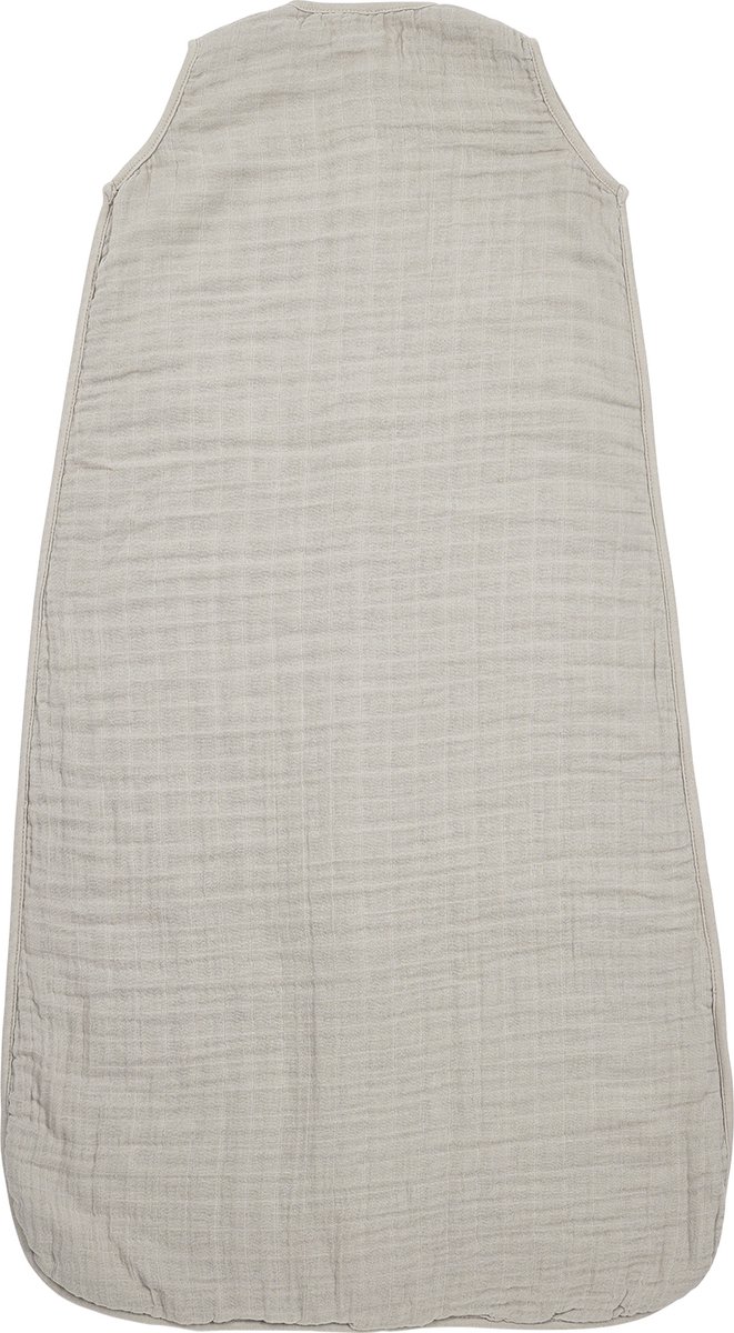 Meyco Baby Uni baby zomerslaapzak - pre-washed hydrofiel - greige - 70cm - 0.5 TOG — afbeelding 3