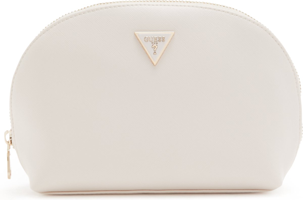 Guess Dome Dames Toilettas Kunstleer - Wit