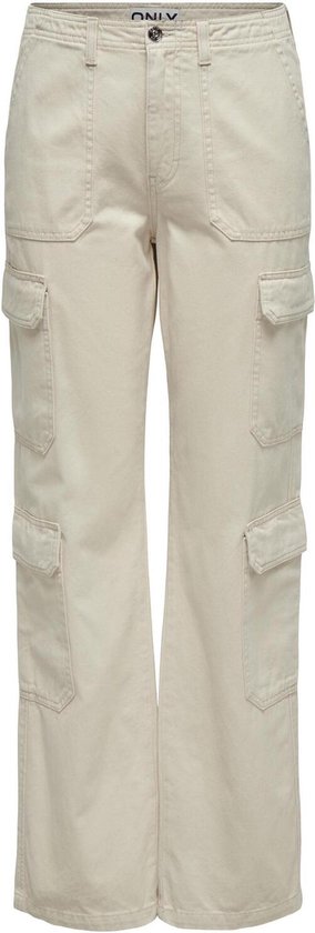 Only Broek Onlmalfy 4-pock Cargo Pant Pnt 15311291 Pumice Stone Dames Maat - W28 X L32