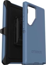 Geschikt voor OtterBox Geschikt voor Samsung Galaxy S24 Ultra 5 G - Defender Back Cover Hoesje - Blauw