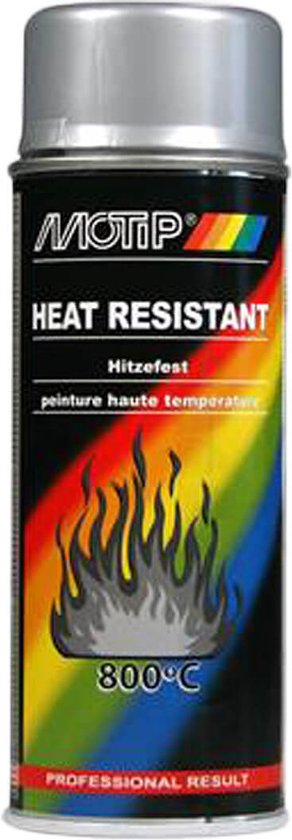 LAMPA Heat-Resistant Paint Sprays - 400 ML - Silver