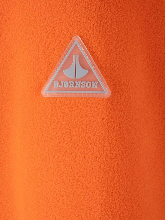 BJØRNSON Mels Fleece Pull-Over Homme - 4 Saisons - Pull - Taille L - Oranje