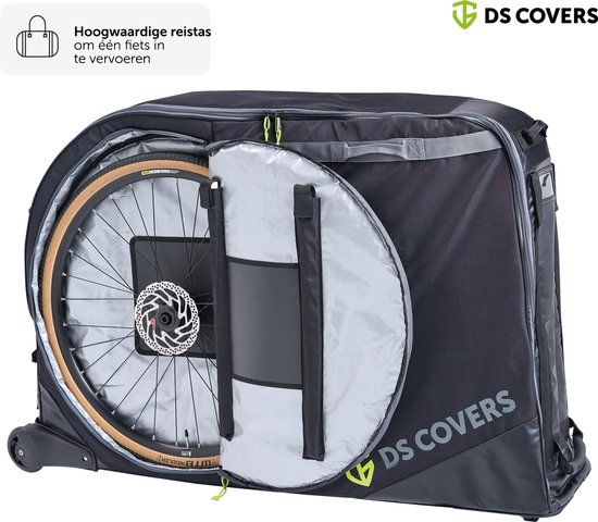 ARROW fietstransporttas van DS COVERS - Hoogwaardige Reistas - Bescherming één fiets - Eenvoudig vervoeren van DS COVERS — afbeelding 2