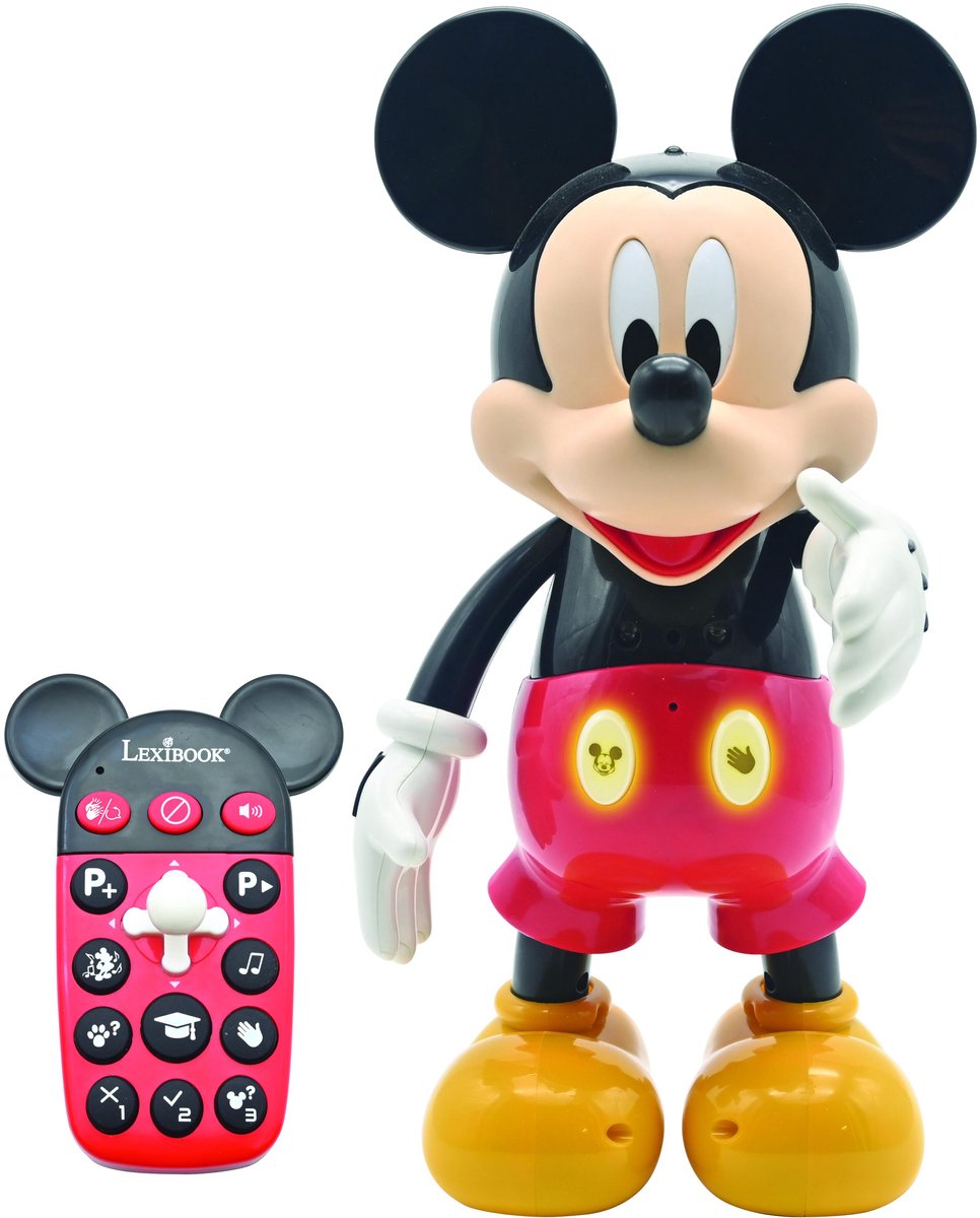 Robot Mickey Bilingue Interactif en Anglais/Français