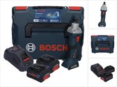 Bosch GGS 18V-20 rechte accuslijpmachine 18 V borstelloos + 2x ProCORE accu 8.0 Ah + lader + L-BOXX