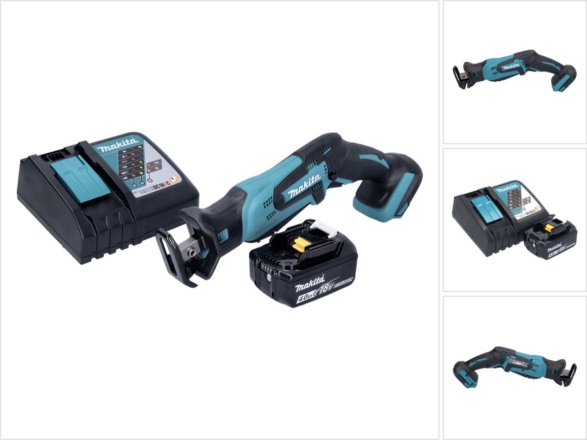 Makita DJR 185 RM1 accu reciprozaag 18 V + 1x accu 4.0 Ah + lader