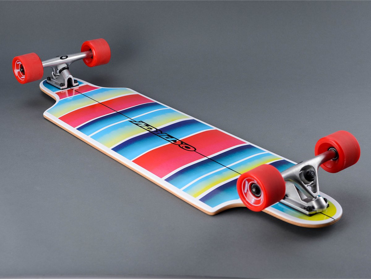 Osprey Stripe II 38" Dropdown Twin Tip Longboard - ABEC 9 — afbeelding 15