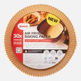 Papier cuisson Dumil Airfryer - Plateaux jetables pour friteuse à air chaud  30 pièces