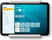 Home Hub pour iPad - Support mural pour tablette compatible avec iPad Mini, iPad Air, iPad Pro, Galaxy Tab et la plupart des Tablettes - Installation facile, gestion des câbles (Wit)