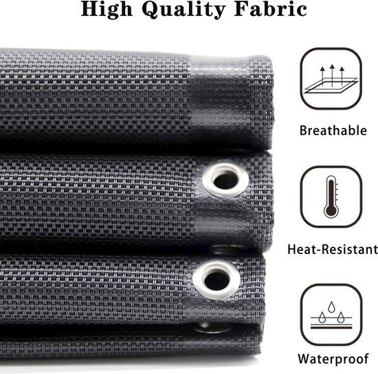 VidaXL Luifeldoek 6x3 M - Crèmekleurig - Polyester Luifeldoek Zonwering Buitenleven Tuindecoratie Veranda