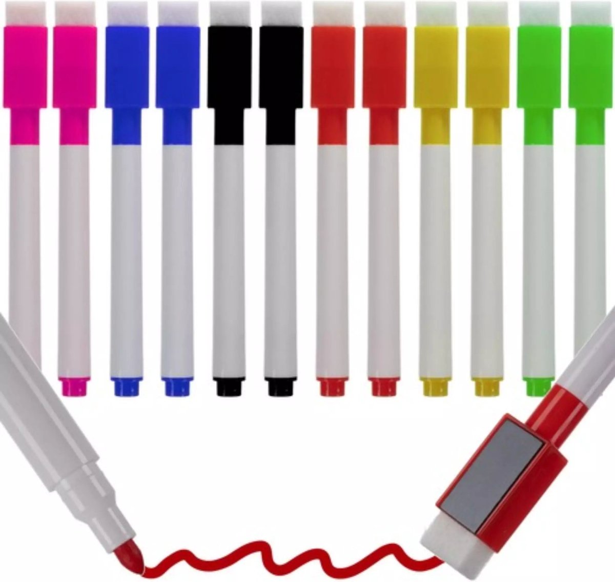 Maaleo Droogwisbare Markers: Levendige Kleuren voor Whiteboards en Meer