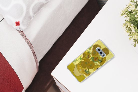 Coque Samsung Galaxy S10e - Tournesols - Vincent van Gogh - Coque de téléphone en Siliconen