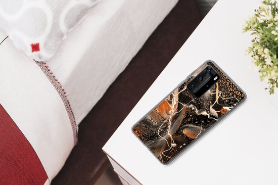 Coque Huawei P40 Pro - Peinture - Design - Abstrait - Coque de téléphone en Siliconen
