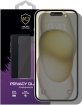MobyDefend iPhone 15 Screenprotector - HD Privacy Glass Screensaver - Glasplaatje Geschikt Voor iPhone 15