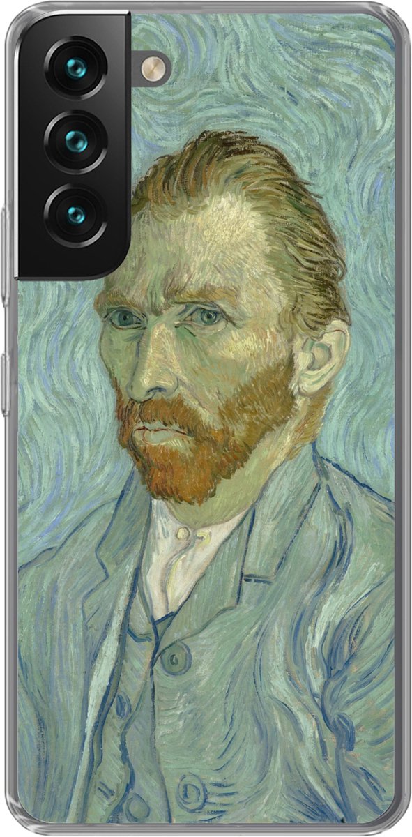 Telefoonhoesje Geschikt voor Samsung Galaxy S22 hoesje - Zelfportret - Vincent van Gogh - Siliconen Telefoonhoesje Telefoonhoesje