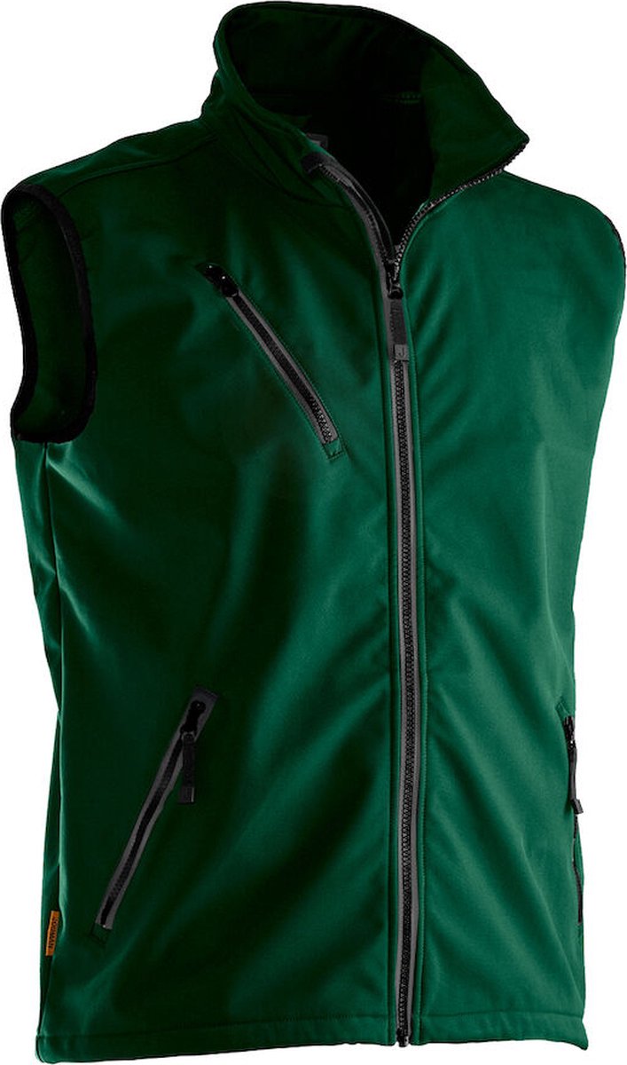 Jobman 7502 Softshell Vest 65750271 - Bosgroen - M
