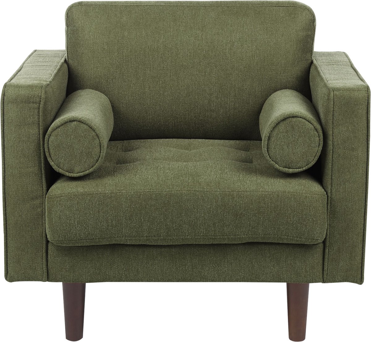 NURMO - Woonkamer set 4-zits - Donkergroen - Polyester