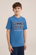 WE Fashion Jongens T-shirt met opdruk, 2-pack