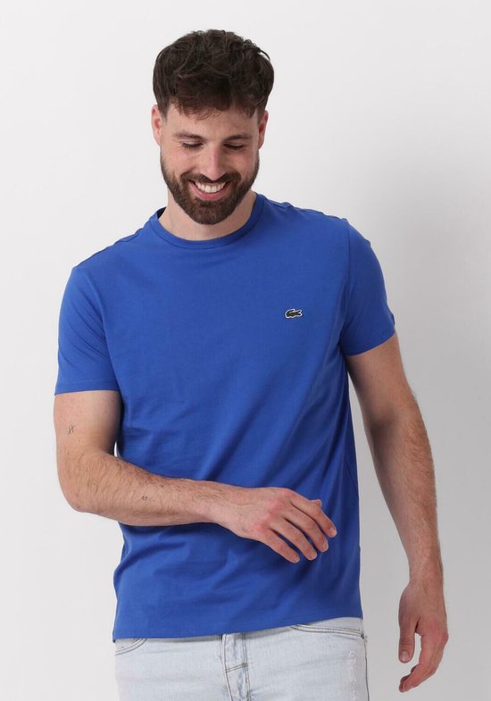 Lacoste 1ht1 Men's Tee-shirt Polo's & T-shirts Heren - Polo shirt - Blauw - Maat XS